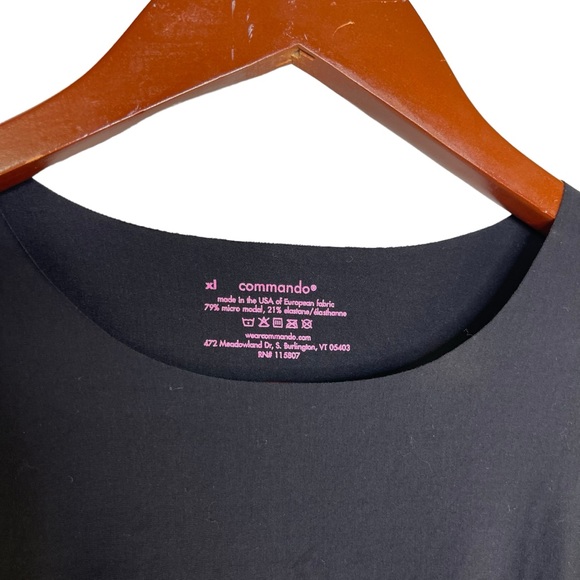 Commando Butter Balloon Sleeve Bodysuit Long Sleeves Shapewear Black Neutral - Picture 7 of 11